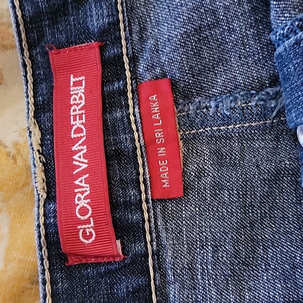 BUTTON-FLY Stretch Denim Skirt - Picture 8 of 11